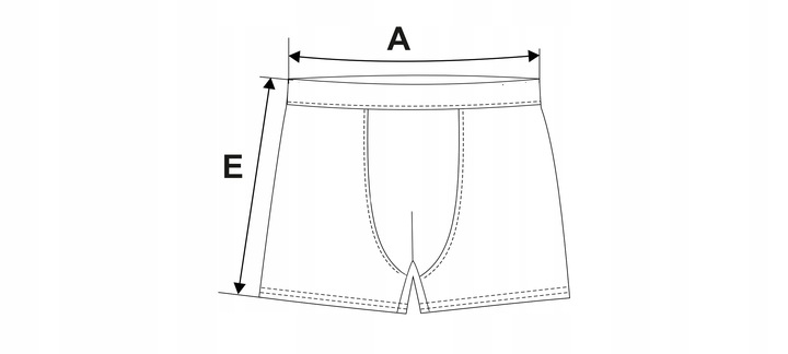 Męskie Bokserki NETi z Szeroką Gumą Bawełniane Dopasowany Krój 4-Pak