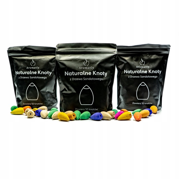 Knoty do kadzidła płynącego Aromatly - 50szt
