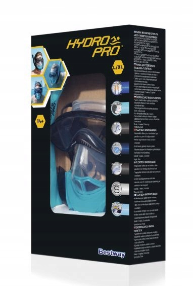 MASKA DO NURKOWANIA SNORKELINGU BESTWAY 24058 L/XL