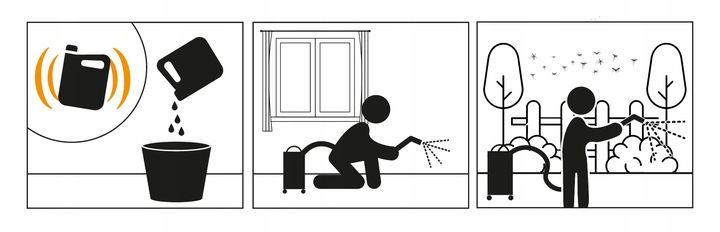 SILNY OPRYSK NA KLESZCZE KOMARY MUCHY 5L CYPERMETRYNA MOCNY