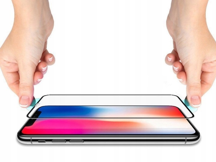 Szkło hartowane do iPhone XR / 11, Spigen Slim FC