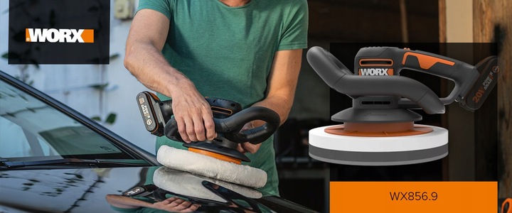 Polerka samochodowa akumulatorowa WORX WX856.9 20V
