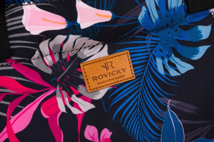 Torba Rovicky damska modna torebka duża shopperka a4 mieści miejska