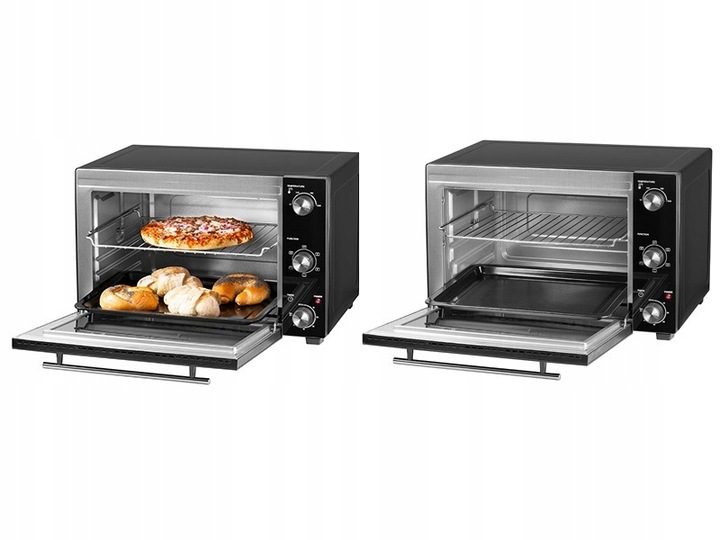 PIEKARNIK ELEKTRYCZNY 48L ROŻNO + GRILL + TERMOOBIEG WOLNOSTOJĄCY