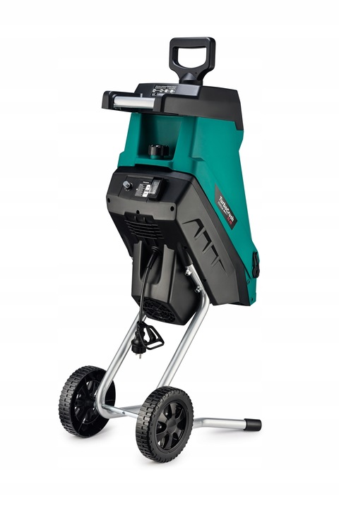 ROZDRABNIACZ ELEKTRYCZNY RĘBAK DO GAŁĘZI GŁADKOLUFOWY MOCNY 3500W DWA