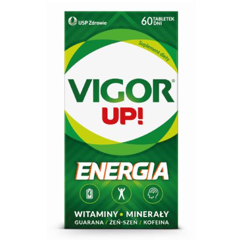 VIGOR UP! ENERGIA 60 tabletek LEKKO USZKODZONE OPAKOWANIE