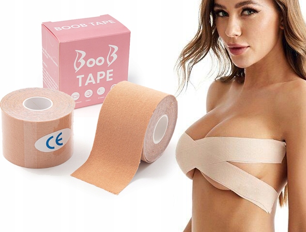 BOOB TAPE TAŚMA UNOSZĄCA MODELUJĄCA BIUST DEKOLT
