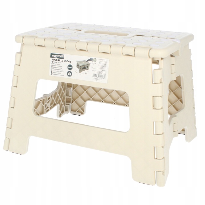 TABORET STOŁEK SKŁADANY ANTYPOŚLIZGOWY KRZESŁO PODEST SCHODEK 150KG