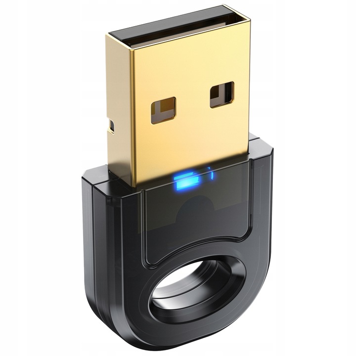 ADAPTER USB ODBIORNIK NADAJNIK BLUETOOTH 5 DONGLE DO KOMPUTERA DUŻY ZASIĘG
