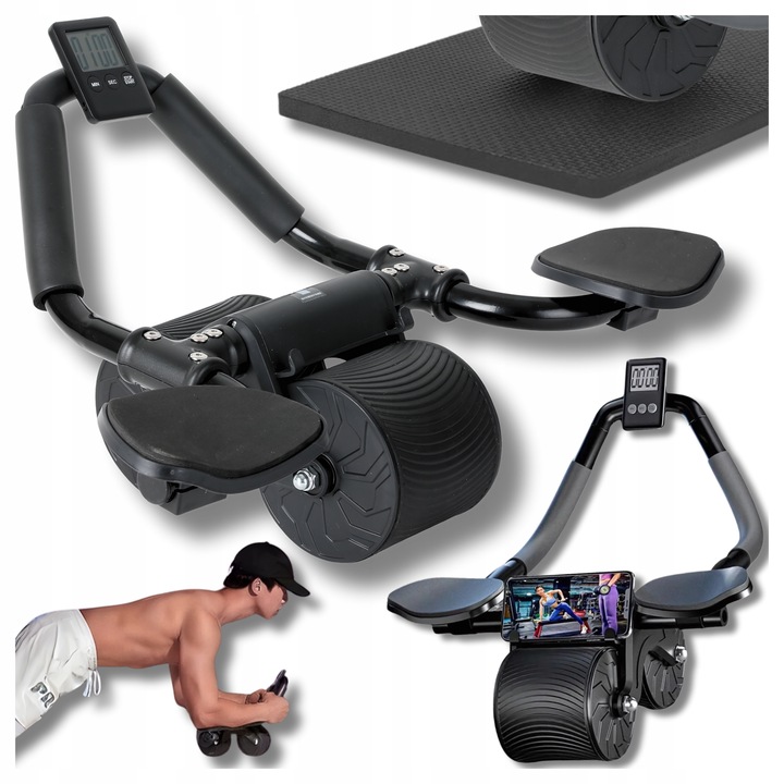 Kółko Roller AB WHEEL z automatycznym Odbiciem do ćwiczeń Mięśni