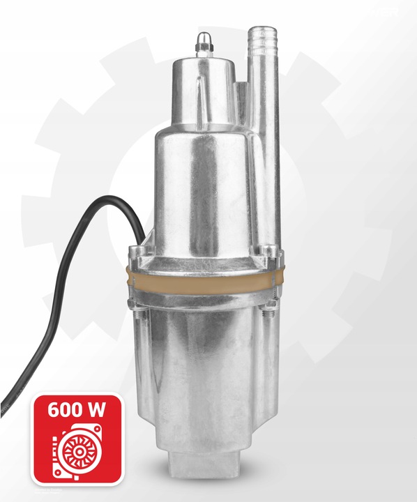 POMPA DO WODY CZYSTEJ GŁĘBINOWA ZATAPIALNA RUSKA NUREK MEMBRANOWA 600W