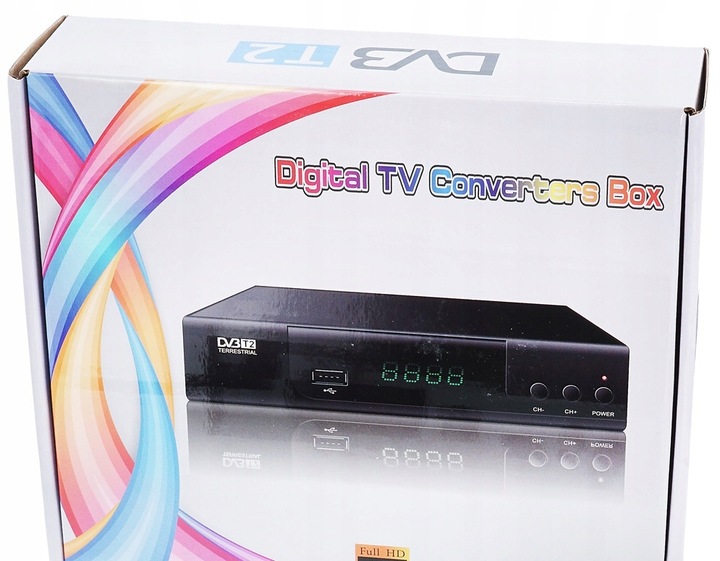 DEKODER TUNER DVBT2 H.265 HEVC