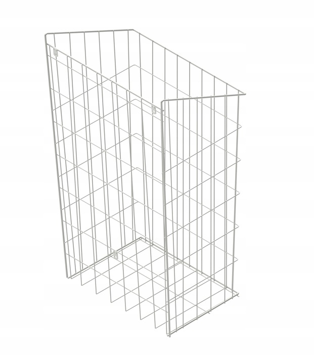 Uchylny kosz na bieliznę pranie do szafki 30 biały ścięty Rejs