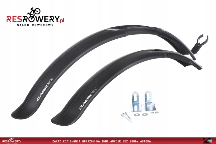 KOMPLET BŁOTNIKÓW SIMPLA CLASSIC SDE 24 - 26 CALI