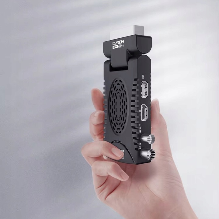 Tuner Dekoder Satelitarny DVB-T2 HEVC H.265 WiFi Telewizji Naziemnej