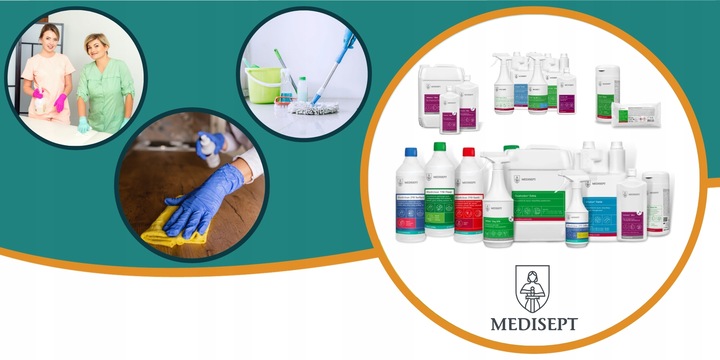 Mediclean 420 Scrub MEDISEPT Antybakteryjne mydło do mycia rąk i ciała 5L