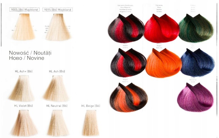 LOREAL MAJIREL FARBA DO WŁOSÓW 50ML CAŁA PALETA