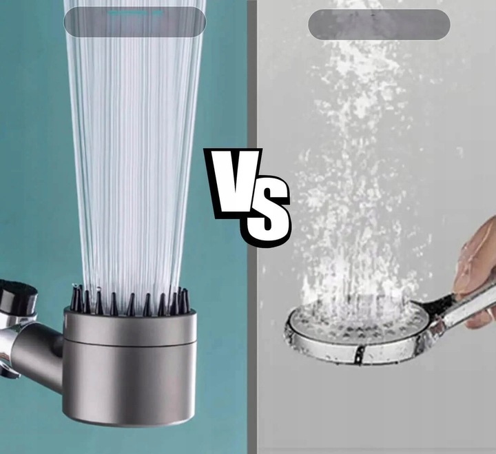 SŁUCHAWKA PRYSZNICOWA WYSOKOCIŚNIENIOWA OSZCZĘDNA Z FILTREM MASAŻEREM