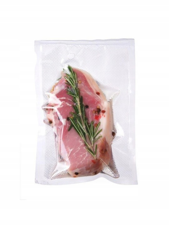 Worki Moletowane do Pakowania Próżniowego Do Zgrzewarki 25x35cm cm 50 szt