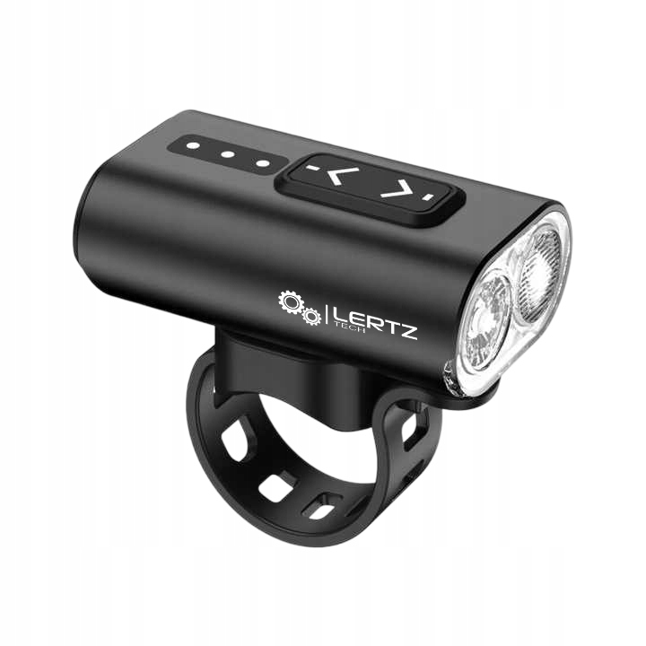 Mocna Lampka ROWEROWA Światło LED przód tył latarka 2600mAh ROWER ZESTAW