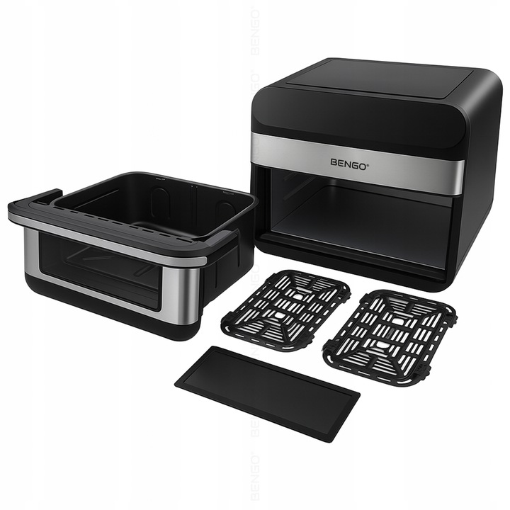 Frytkownica beztłuszczowa RODZINNA dual AIRFRYER 10L 2800W WiFi Tuya