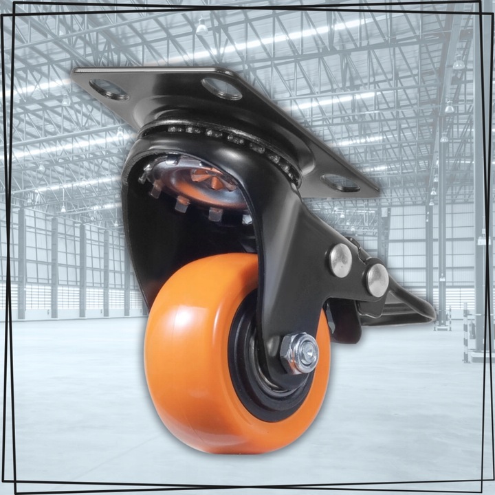 KÓŁKA OBROTOWE JEZDNE MAŁE KOŁA SKRĘTNE ZESTAW JEZDNY 4szt 300kg +