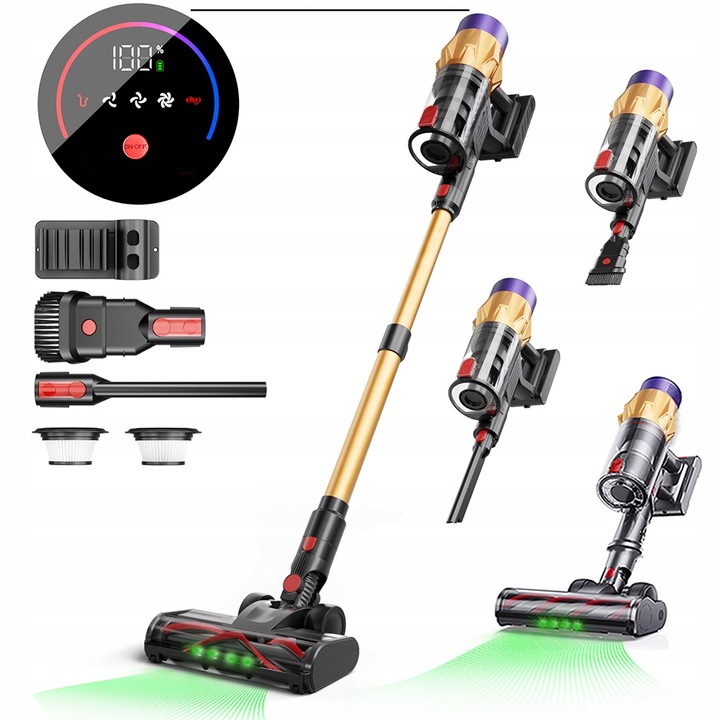 Bezprzewodowy odkurzacz pionowy 50000Pa Blossom V18 do domu /