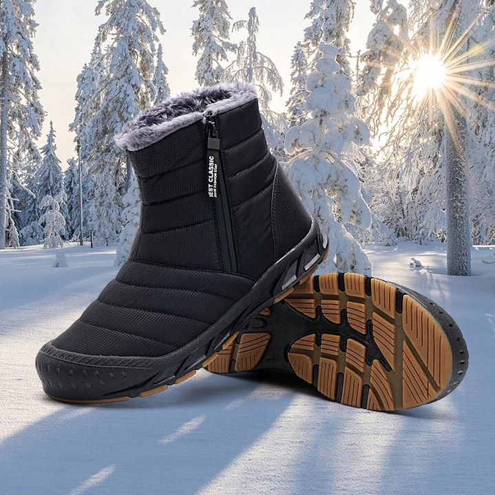 ŚNIEGOWCE MĘSKIE ZIMOWE MODA WODOODPORNE OCIEPLANE ŚNIEGOWCE BUTY R.43