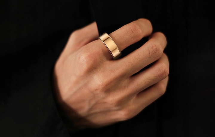 Smartring Colmi R02 21.3mm Smart Ring Roz. 12 Ip68 Monitor Snu Złoty