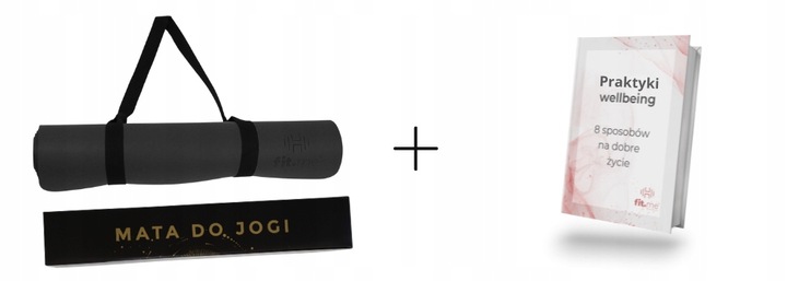 MATA PREMIUM DO JOGI ĆWICZEŃ CIĘŻKA KAUCZUK PU WZÓR KSIĘŻYCA ANTYPOŚLIZGOWA