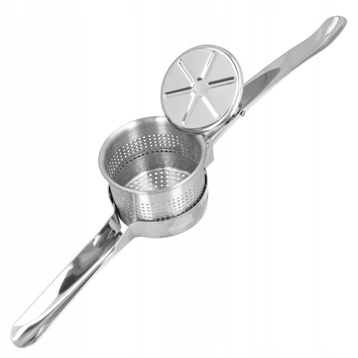 PRASKA DO ZIEMNIAKÓW UBIJAK TŁUCZEK UGNIATACZ STAL NIERDZEWNA