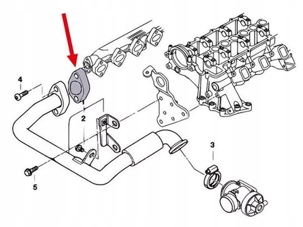 Zaślepka EGR BMW M47 M57 E46 E38 E39 E87 E90 E91 E65 E66 E67 X5 E53 E60 E61