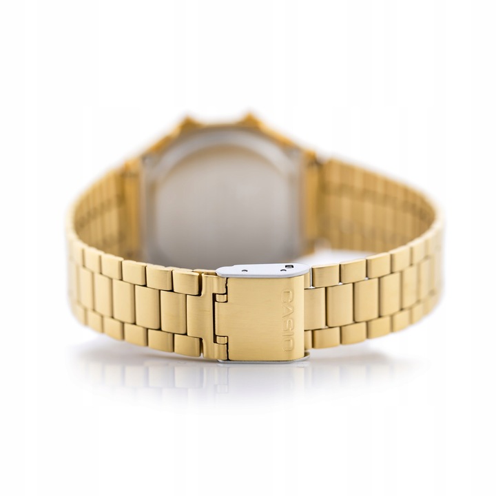 ZŁOTY ZEGAREK UNISEX CASIO RETRO A168WG-9W - KLASYKA + PUDEŁKO