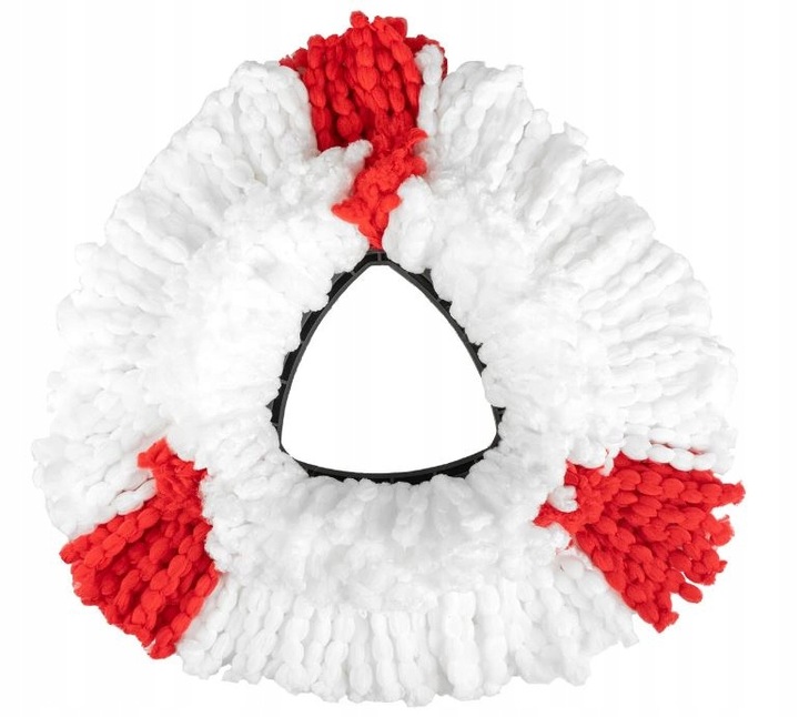 12x WKŁAD DO MOPA OBROTOWEGO VILEDA OKRĄGŁY KOŃCÓWKA MIKROFIBRA EASY