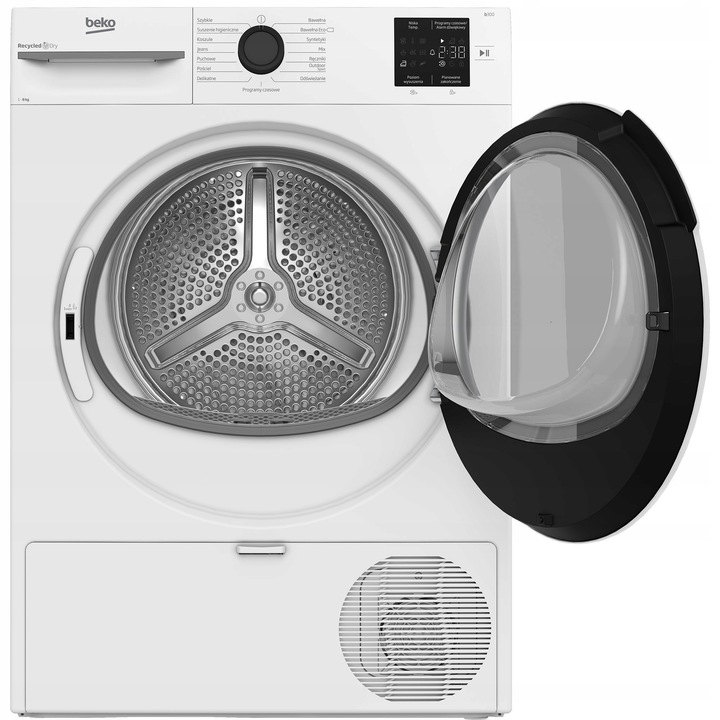Suszarka Beko BM1T38239W 8kg Pompa ciepła EcoGentle Slim 15 Programów