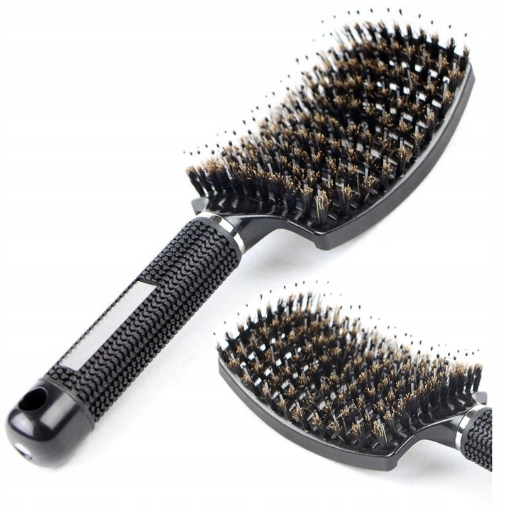 2x Szczotka do Włosów z Włosiem Dzika Masująca