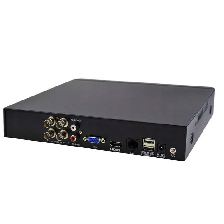 REJESTRATOR ANALOGOWY DO MONITORINGU 4 KANAŁY 5MPx DVS PODGLĄD ZDALNY