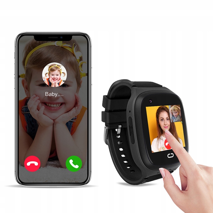 SMARTWATCH DLA DZIECI GPS SIM GRY PL SUPER JAKOŚĆ