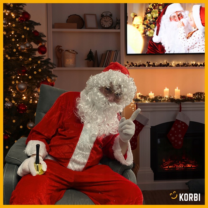 PROFESJONALNY STRÓJ ŚWIĘTEGO MIKOŁAJA KOSTIUM WELUR ZESTAW PREMIUM