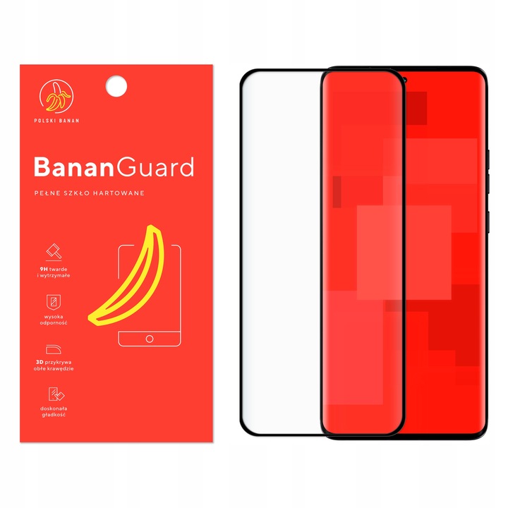 Szkło hartowane 5D BananGuard pełne do Motorola Edge 50 Pro