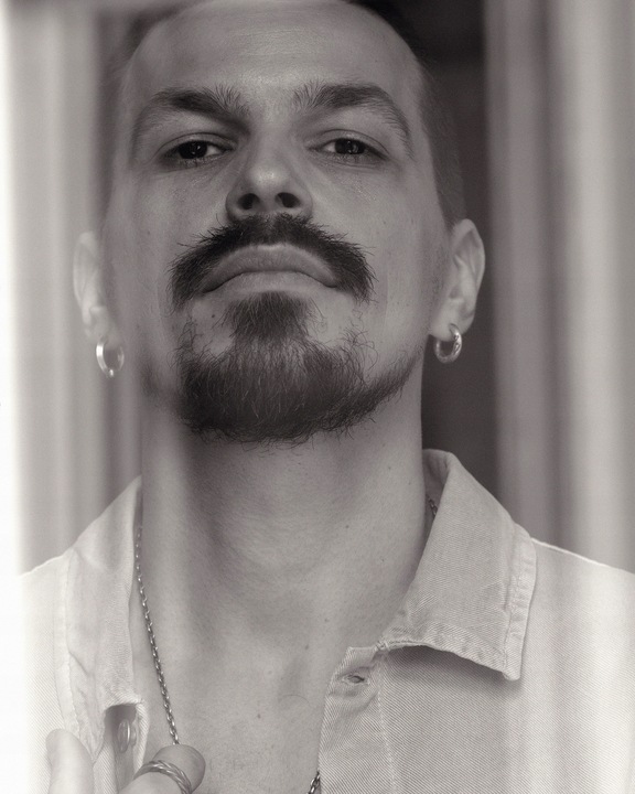 Srebrny kolczyk - kółko KLETTUR