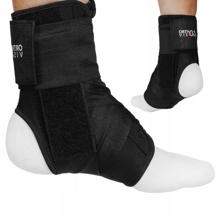 ORTEZA STAWU SKOKOWEGO OPASKA ELASTYCZNA STABILIZATOR KOSTKI I STOPY