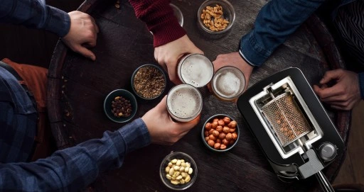 Opiekacz do Orzechów Orzeszków Elektryczny 500w Duży XXL GRATIS