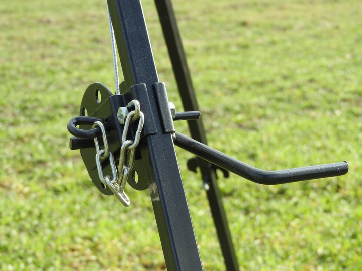 GRILL TRÓJNÓG OGNISKOWY FI 70 CM RUSZT NAD OGNISKO