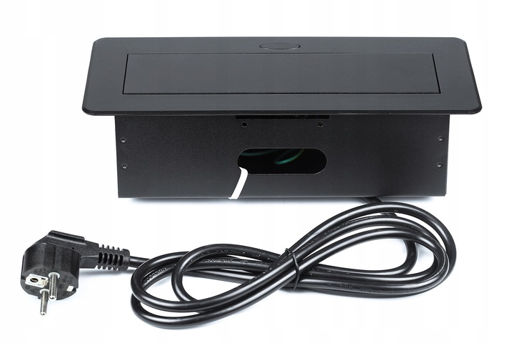 GNIAZDO CHOWANE W BLAT NABLATOWE GNIAZDKO + 2 USB