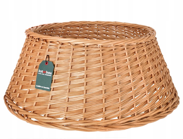 OSŁONA WIKLINOWA Ø60CM NA STOJAK POD CHOINKĘ BOHO