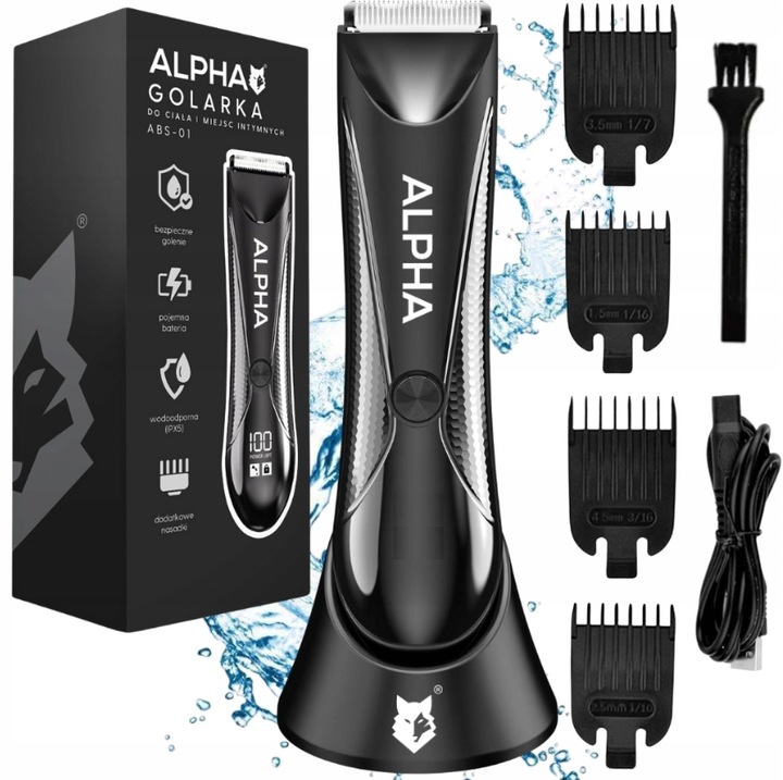 Maszynka Do Golenia Miejsc Intymnych - Trymer Do Brody, Włosów, Brwi