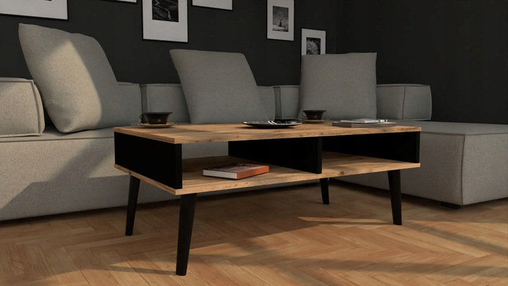 Stolik kawowy ława w stylu skandynawskim wotan