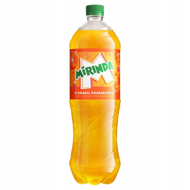 Napój gazowany Mirinda Orange o smaku pomarańczy butelka 8x 1,5l