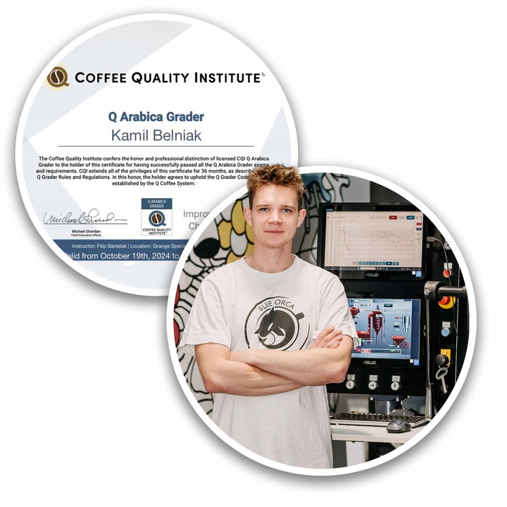 Kawa ziarnista 1kg Brazylia BRAZILLIANA TOUCANO Świeżo Palona 100% ARABICA